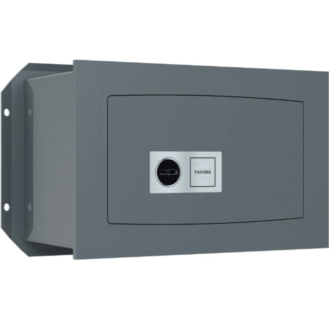 Vendita online Cassaforte meccanica FAIVIRO con chiave da incasso 36x19,5x23 cm.